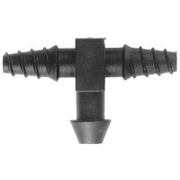 3/5 mm T-Stück, Gewinde x Stachel x Gewinde / 100er...
