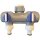 Zweiwege-Verteiler Eingang 3/4" und 1" Ausgang 2x Stecker absperrbar
